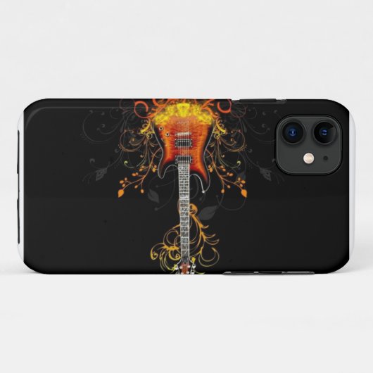 Guitar Iphone-draagtas Case-Mate iPhone Case (Achterkant (horizontaal))