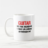 Guitar is de reden waarom ik elke namiddag Mok ops (Links)