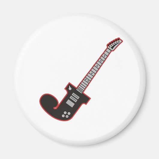 Guitar J Magneet (Voorkant)