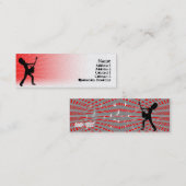 Guitar Jam - Skinny Mini Visitekaartje (Voorkant / Achterkant)