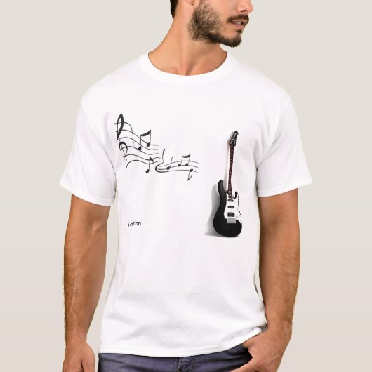 guitar jf co ... t-shirt (Voorkant)