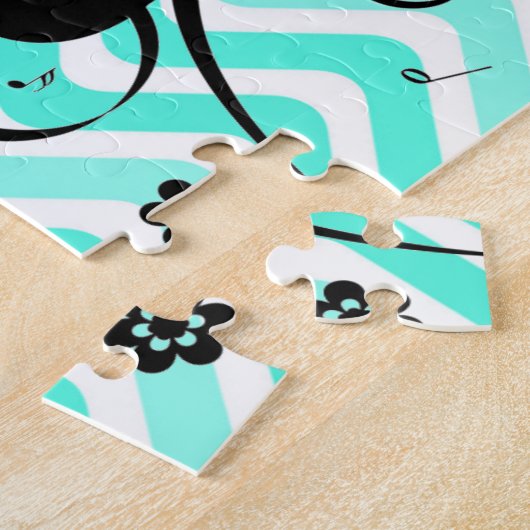 Guitar Jigzaag Puzzle Legpuzzel (Zijkant)