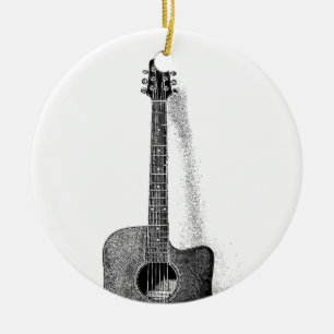 Guitar Keramisch Ornament