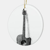 Guitar Keramisch Ornament (Links)