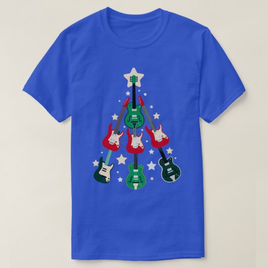Guitar kerst t-shirt (Design voorkant)