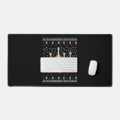 Guitar Kerstmis Bureaumat (Keyboard & Muis)