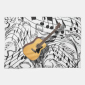 GUITAR-KITCHEN TOWEL THEEDOEK (Horizontaal)