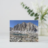 Guitar Lake en Mt Whitney - John Muir Trail Briefkaart (Staand voorkant)