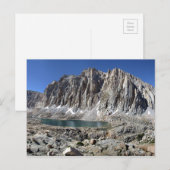 Guitar Lake en Mt Whitney - John Muir Trail Briefkaart (Voorkant / Achterkant)