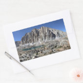 Guitar Lake en Mt Whitney - John Muir Trail Rechthoekige Sticker (Envelop)
