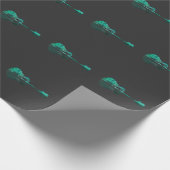 Guitar Lake Shadow Landscape Music Love Guitarist Cadeaupapier (Hoek)