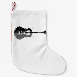 Guitar Lake Shadow Love Guitar Gift Music Lovers Kleine Kerstsok