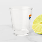 Guitar Lake Shadow Love Guitar Gift Music Lovers Shot Glas (Links)