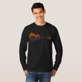 Guitar Lake Shadow Love Guitar Gift Music Lovers T-shirt (Voorkant volledig)