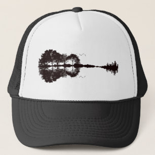 Guitar Landscape Trucker Pet