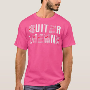 Guitar Legend gezegde voor gitarist met gui T-shirt