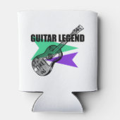 Guitar Legend Retro  illustratie kan Blikjeskoeler (Achterkant)
