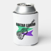 Guitar Legend Retro  illustratie kan Blikjeskoeler (Blikje Achterkant)