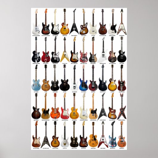 Guitar Legends Poster (Voorkant)