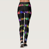 Guitar Legion Splash of Colors Leggings (Achterkant)