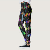 Guitar Legion Splash of Colors Leggings (Links)