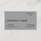 Guitar 🎸 Lessen en Muziekinstructeurs Visitekaartje (Achterkant)