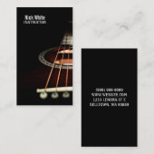 Guitar Lesson, Muziek, Instructor Visitekaartjes (Voorkant / Achterkant)