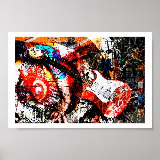 Guitar Lesson Poster (Voorkant)