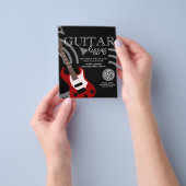Guitar Lessons Adult Children Business Flyers (Hand)