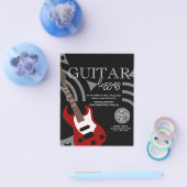 Guitar Lessons Adult Children Business Flyers (Enkel)