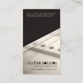 GUITAR LIGHT Vertical Visitekaartje (Achterkant)
