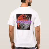 Guitar Logo Banner Scorpion T-shirt (Achterkant)