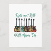 Guitar Love Briefkaart (Voorkant)