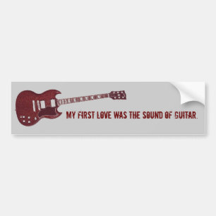 Guitar Love Bumpersticker