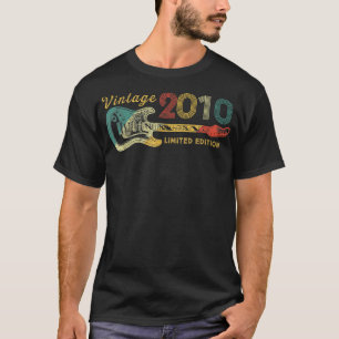 Guitar Lover 12 jaar oude Gifts 2010 Limite T-shirt