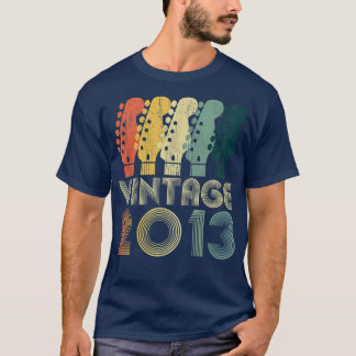 Guitar Lover 9 jaar oude geschenken  2013 Limited T-shirt