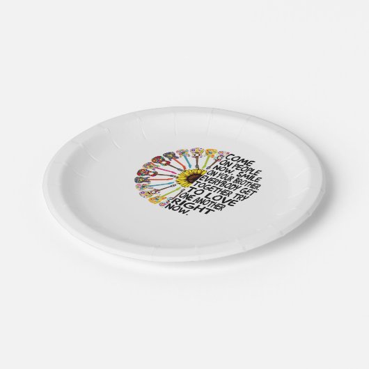 Guitar Lover | Akoestische tuinbouillon Guitar Gif Papieren Bordje (Gekanteld)