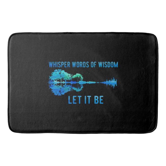 Guitar Lover Badmat (Voorkant)