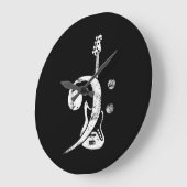 Guitar Lover | Bass Clef Bass Guitar Grote Klok (Hoek)