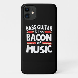 Guitar Lover   Bass Guitar is een bacon of Music F Case-Mate iPhone Case