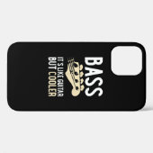 Guitar Lover | Bass It's like Guitar but Cooler Case-Mate iPhone Case (Achterkant (horizontaal))