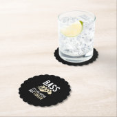 Guitar Lover | Bass It's like Guitar but Cooler Kartonnen Onderzetters (Insitu)