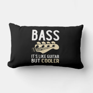 Guitar Lover   Bass It's like Guitar but Cooler Kussen