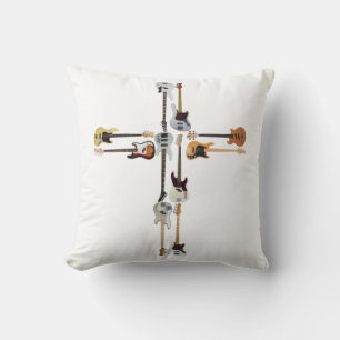 Guitar Lover Guitar Cross Gift Kussen