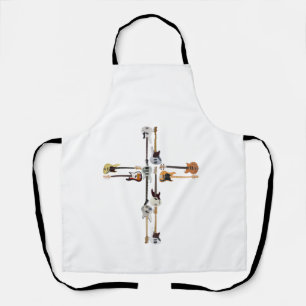 Guitar Lover Guitar Cross Gift Schort