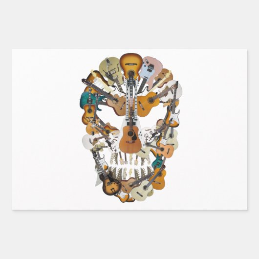 Guitar Lover | Guitar Pick Gift Inpakpapier Vel (Voorkant)