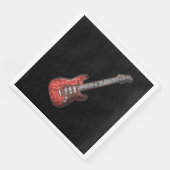 Guitar Lover | Guitar Player Gift Servet (Hoek)