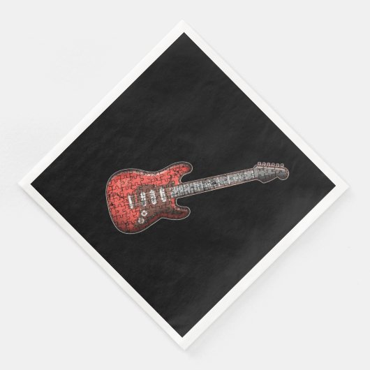 Guitar Lover | Guitar Player Gift Servet (Hoek)