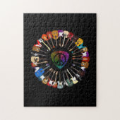 Guitar Lover | Guitar-ras Legpuzzel (Verticaal)