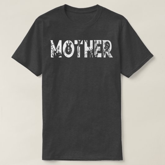 Guitar Lover Guitarist Moeder Funny Music Moeder T-shirt (Design voorkant)